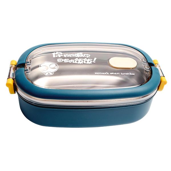 

многослойный студент lunch box из нержавеющей стали микроволновая костяная изоляция плодоовощ герметичных коробок bento school детская еда к