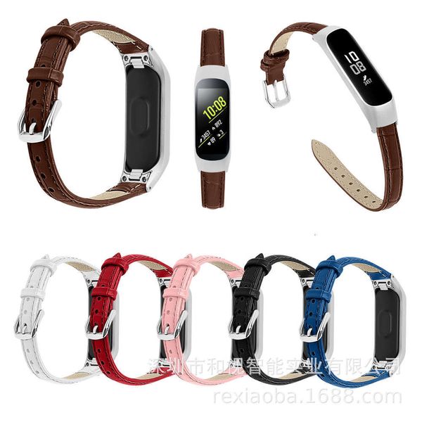 

suitable for samsung fit-e sm-r375 multi alligator strap, solid color replaceable personality strapjk