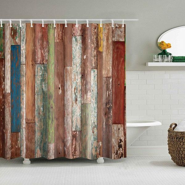 

wall hanging bath screens geometric shower curtain bathroom waterproof bath screens christmas decor multi-size shower curtain wmtamo