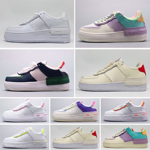 

2021 shadow women designer casual shoes white black n354 mca university blue mens trainers flat sports run shoes platform sneakers
