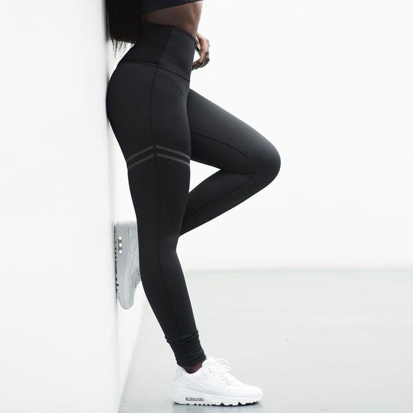 

push up pants women high waist sport leggings fitness pants running jogging gym sports pants plus size s- jumpsuit 30, Black