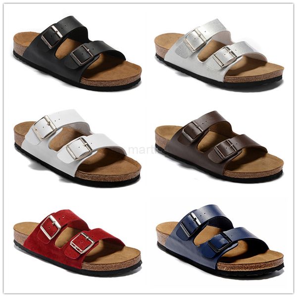 

mule arizona waterfront men women designer shoes luxury slide summer fashion wide flat slippery thick sandals cork slipper flip flops, Black