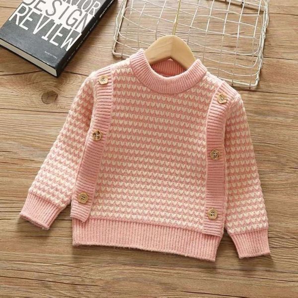 

baby pullover 2020 new korean sweater children's t-shirt girl's undershirt, Blue