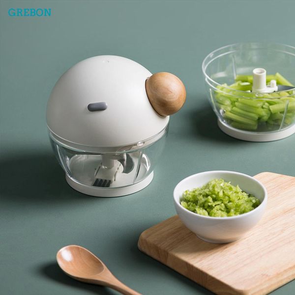 

manual vegetable cutter pull string garlic choper grinding crusher mincer manual tool kitchen grater cooking slicer gadget home jllyhf