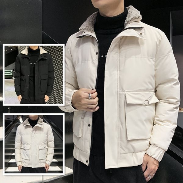 

e24l women outdoor jacket fashion women down jacket yellow pink womens parkas coats winter casual winter parkas down jackets do, Black