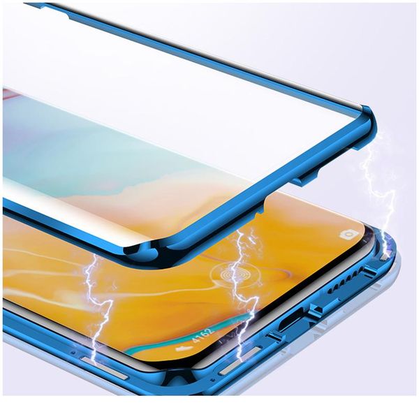 

magnetic metal adsorption double sided glass case for xiaomi 10pro 10 redmi 10x camera protective co jllays