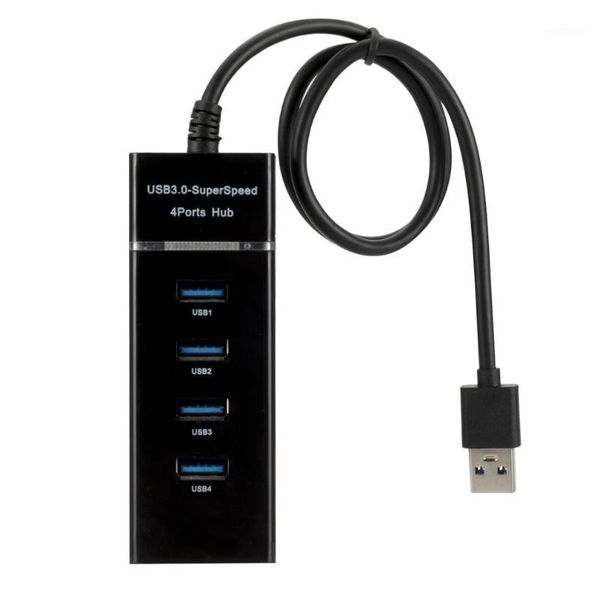 

4-port high-speed hub high-speed 4-port usb 3.0 multi-hub splitter expanded for desklapadapter usb hub1