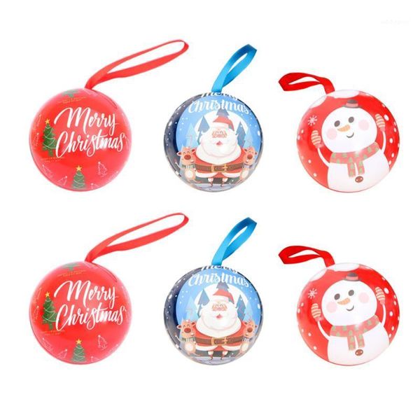 

party decoration 6pcs christmas decor hanging santa home pendant balls for window1