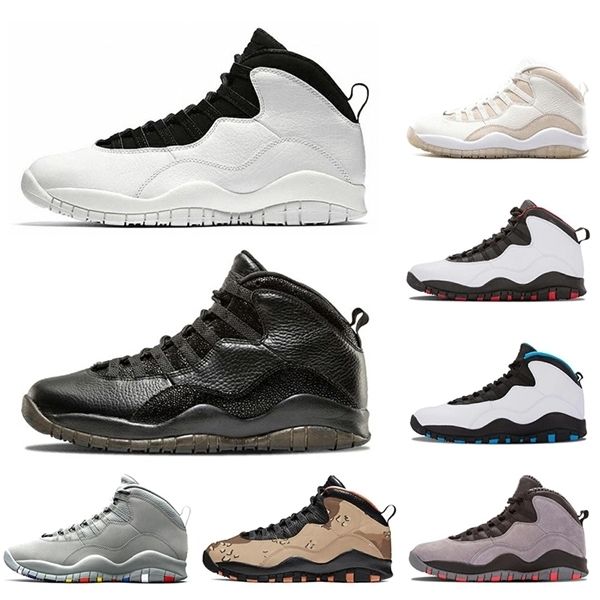 

men 10s basketball shoes mens trainers jumpman 10 tinker cement westbrook class of 2006 im back steel grey sport sneakers 40-47