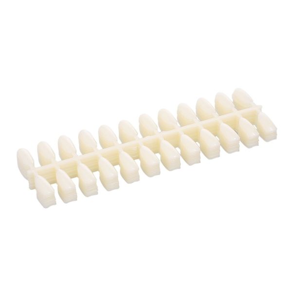

240pcs oval false nails fake nails for salon use diy nail art, Red;gold