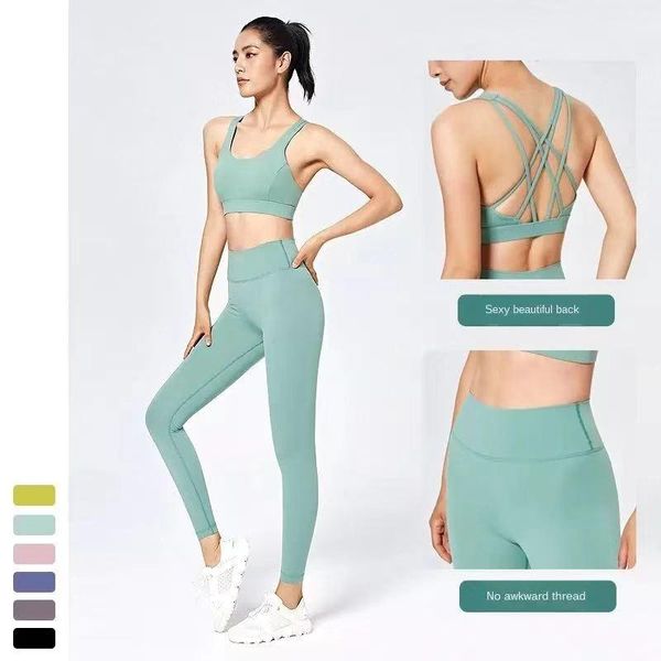 

yoga outfits 2pcs seamless women set gym workout sportswear clothing fitness sleeveless crop high waist leggings pilates sport suits, White;red