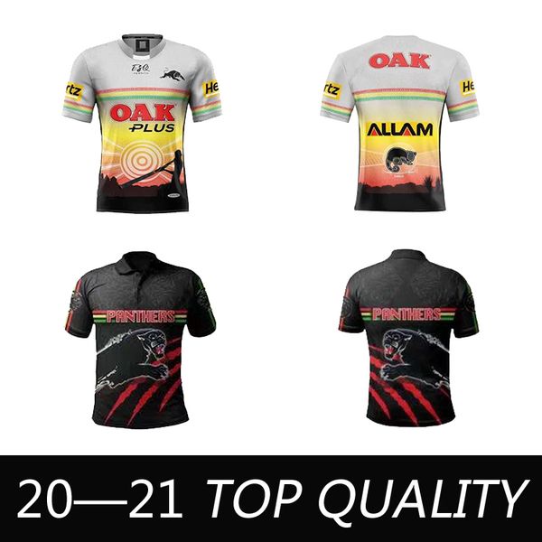 

2021 penrith panthers indigenous rugby jerseys 2020 2021 home jersey national rugby league rugby australia nrl shirts size s-5xl, Black;gray