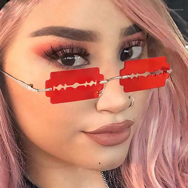 

personalized cutout blade sunglasses women transparent candy colors sun glasses for female new brand design shades1, White;black