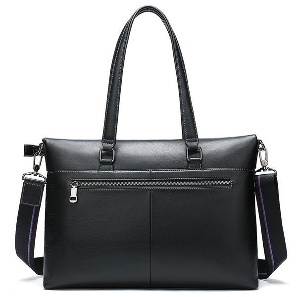 

2020 men's new business computer bags genuine male crossbody totes man's shoulder bag 72vn