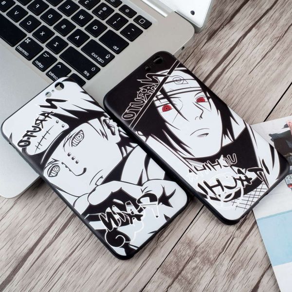 

bgrfnaruto assists kakashi's luxury case, black and white, for vip 11 pro max x 8 7 6 s plus xr xs max, soft silicone backswza