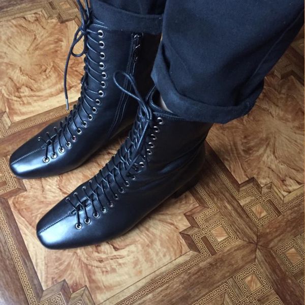 

2021 female 22-25.5 in length + cow suede short boots for women cbj4, Black