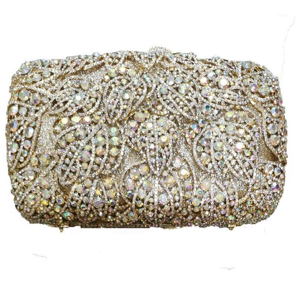 

evening bags ab crystal clutch handbags women shoulder diamond rhinestone female mini purse lady dinner clutches1