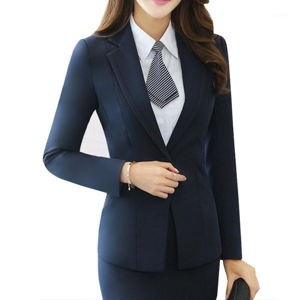 

women's suits & blazers ladies blazer long sleeve blaser women suit jacket female feminine femme blue black plus size 4xl1, White;black