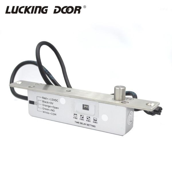 

fingerprint access control low temperature mortise lock electric glass door drop bolt fail safe with time delay 12v door1