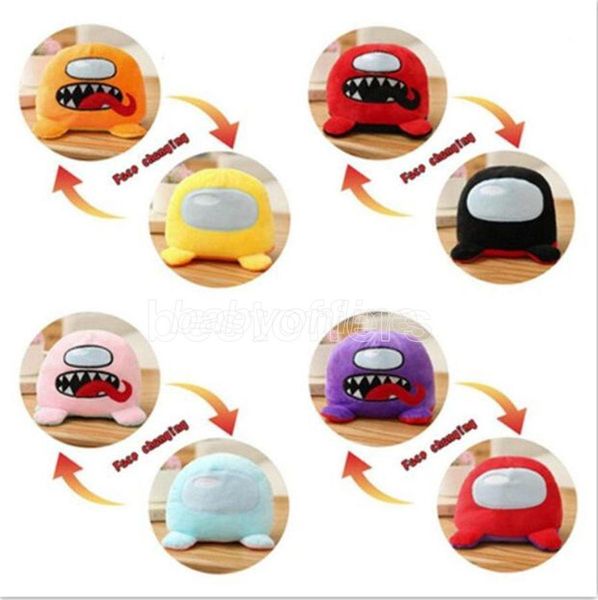 

dhl ship among us plush toys double-sided among us plush toys space werewolf killing game doll plush toy game kawaii stuffed doll toys es