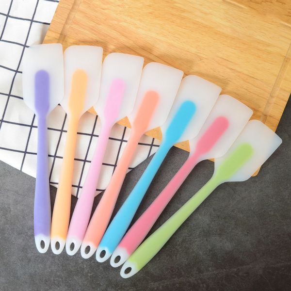 

silicone spatula large integrated translucent fda silicone scraper cake spatula cake cream mixing cream spatula kitchen baking tools