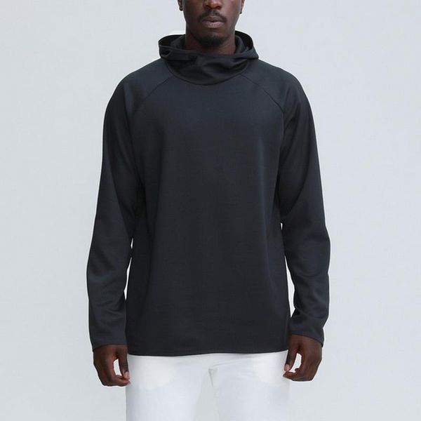 

men's sweaters autumn winter hooded sports sweater long sleeve outdoor leisure sportswear running shirt gym exercise fitness clothes to, White;black