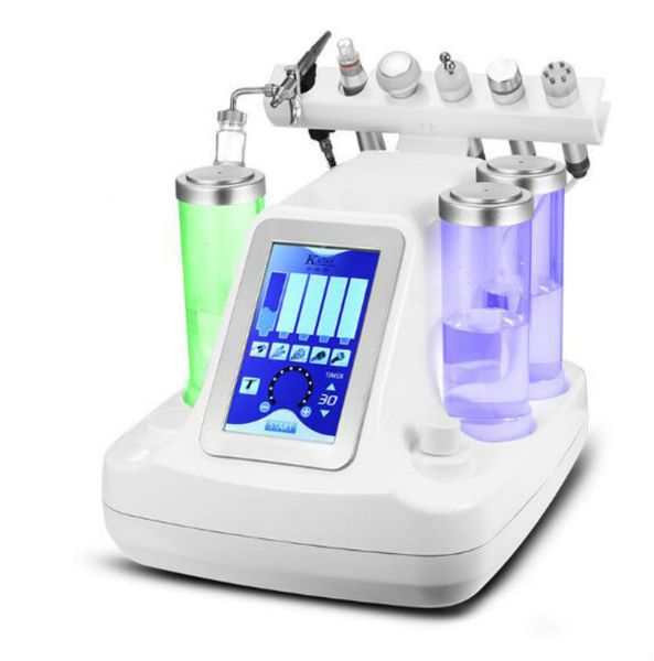 

7 in 1 cold hammer hydro microdermabrasion water 6 in 1 spa facial skin pore cleaning machine