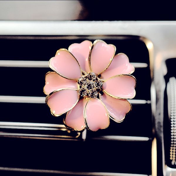 

car perfume clip outlet locket clips flower auto air freshener conditioning vent clip home essential oil diffuser for car lxl113 33 n2