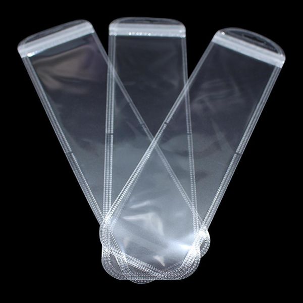 

200pcs clear plastic zip lock grocery storage zip lock package bag with hang hole retails electronic supply packing zipper pouch h bbyepj