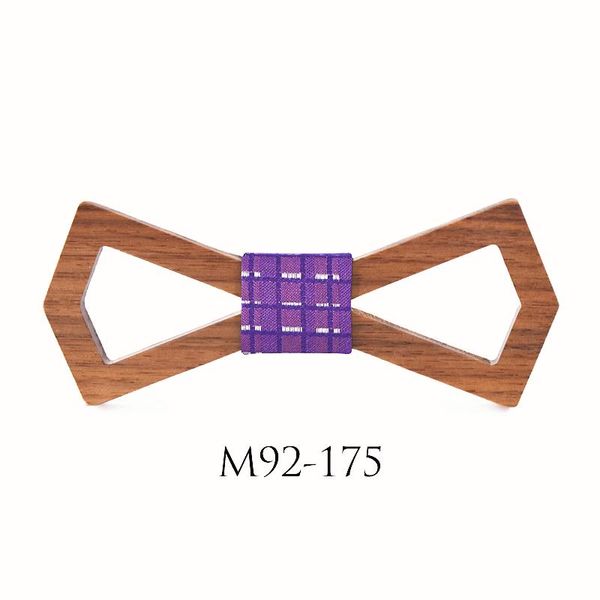 

noeud papillon men hardwood bow tie for men classic bowties neckwear creative handmade butterfly wood tie gravata corbatas seda q jllwjj, Black;gray