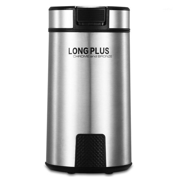 

long plus multi super fine electric coffee grinder 200w stainless steel grain mill steel crusher dry grinding1