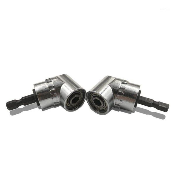 

gtbl 2pcs right angle drill,105 degree multifunction right angle driver with 1/4inch hex bit socket screwdriver holder adapter1