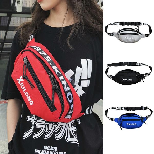 

dropshipping casual plus size fashion men and women's fashion sport waist waterproof bag shoulder bag oxford bags women