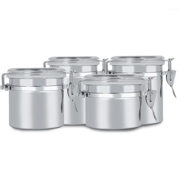 

stainless steel coffee canister storage jar sugar milk container bags storage bags1