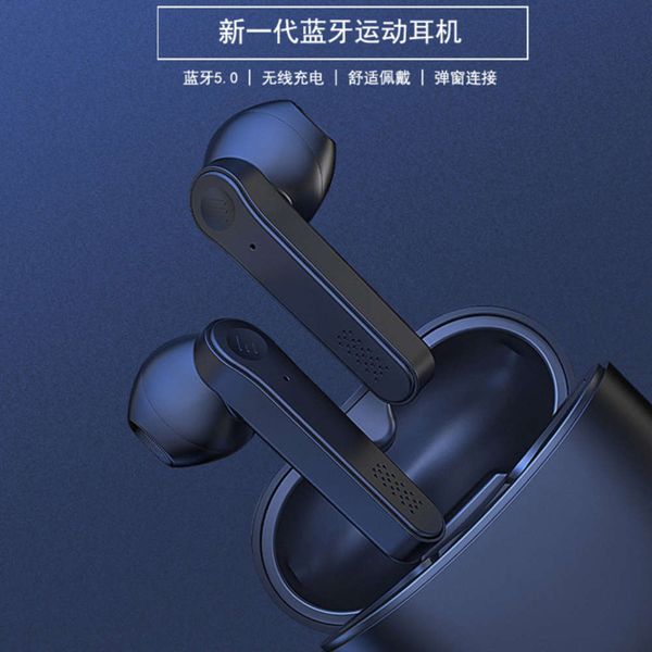 

to wirels sports 5.0 bluetooth headset half in ear touch