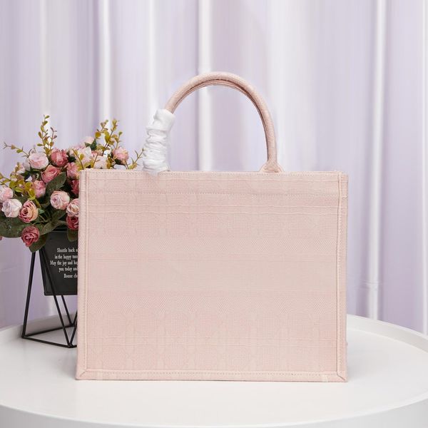 

wholesale sale shopping bag canvas leather briefcase famous fashion casual totes needle embroidery women handbags lapb, Black;red