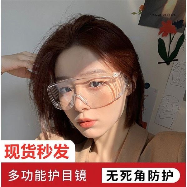 

goggles, protective glasses, labor eye protection, windproof, plain glass, dust spray proof transparent type, for men and