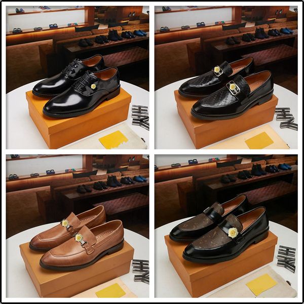 

loafers luxury men leather dress shoes brand coiffeur formal shoes men office classic shoes men elegant big size sepatu slip on pria, Black