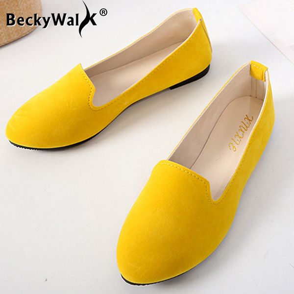 

2020 spring and autumn casual women's shoes women's flat shoes women in candy-colored suede work shoes wsh2216 q1223, Black;white