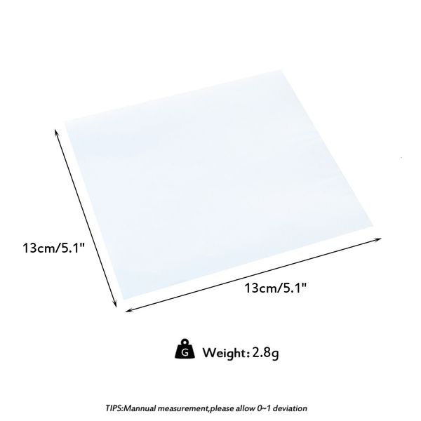

opaque 5.1'' standard non-stick white ptfe film silicone tolerance concentrate mat for oil wax heart resistant