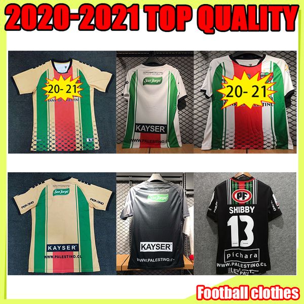 

new 2020 palestine high-quality soccer jersey 20 21 thailand palestinian palestinians palestino rosende football shirt size:s-2xl, Black;yellow