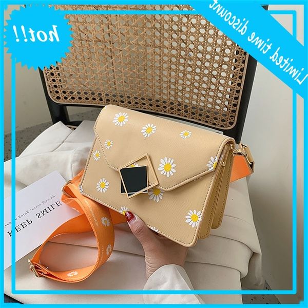 

summer new 2020 net red fashion broadband messenger women's pure color ins foreign texture small square bag