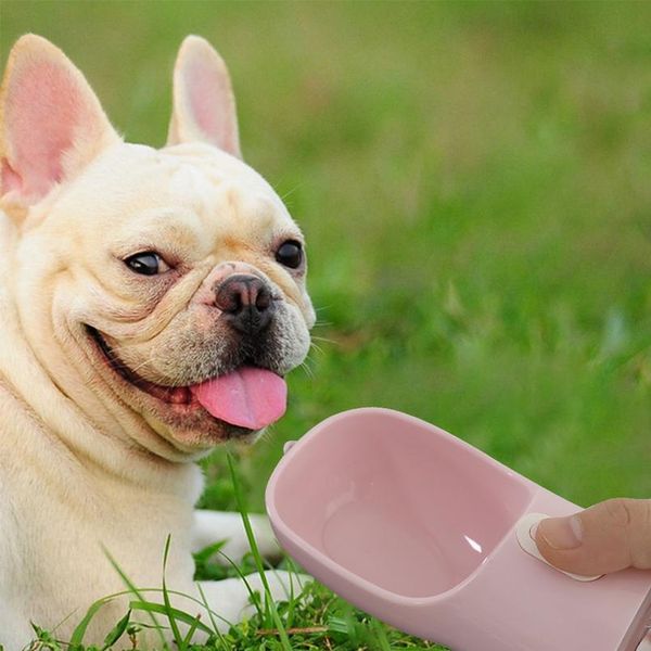 

portable pet dog cat water bottle travel puppy cat drinking bowl food feeder outdoor dog water dispenser for small la sqcszq