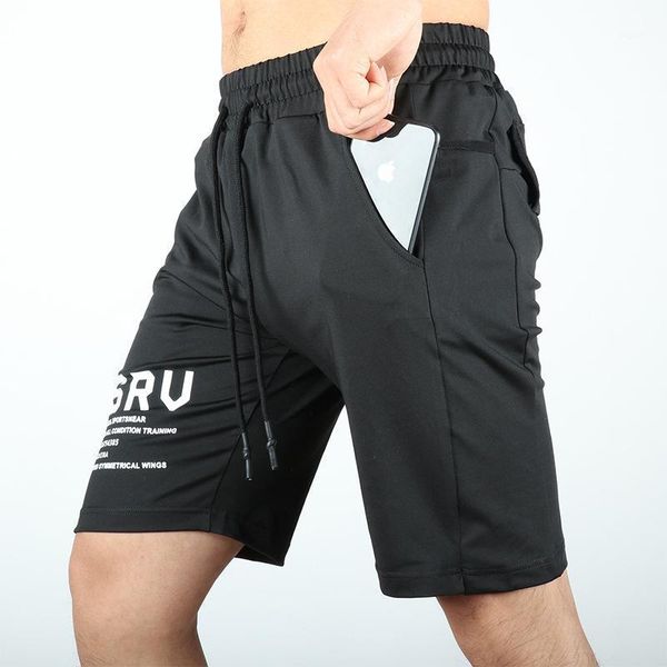 

running shorts mens fitness quick dry jogging swimming beach basketball short pant training workout bodybuilding trousers1, Black;blue