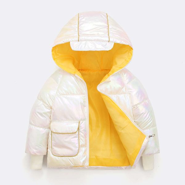 

colorful children's down jacket in autumn and winter, Black