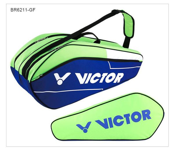 

victor badminton bag portable racket tennis bag sport accessory tennis racket tenis for 12 large capacity br6211