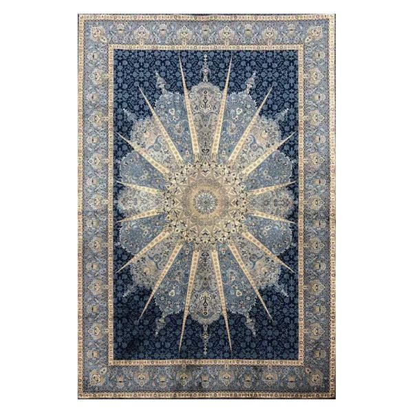 

4x6 feet silk carpet modern sun flower design rectangle rug anti-skid area rugs livingroom/bedroom carpets