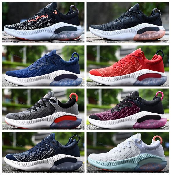 

2021 release joyride run shoes knit casual shoes for men white sail black orange university red blue volt men's designer shoes 36-44