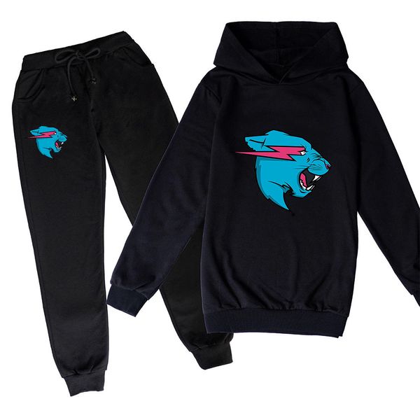 

2020 new product winter and autumn hoodie small suit for children sweatpants for boys and girls two piece hoodie, White