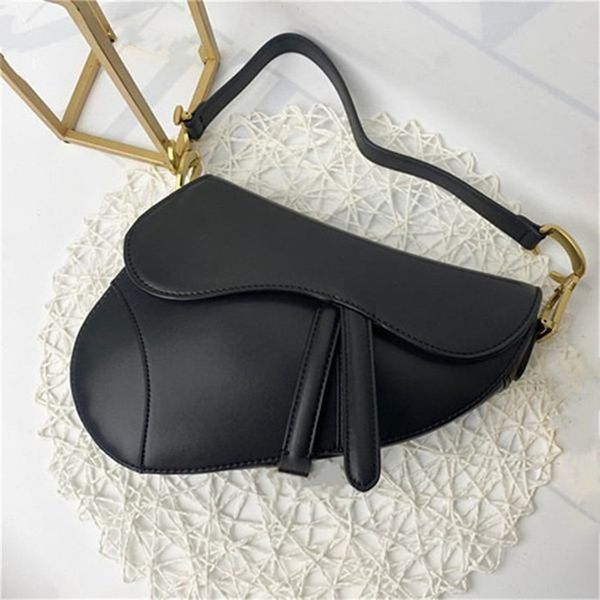 

luxurys designer bags designers handbag ladies genuine leather handbags with letters saddle bag genuine leather shoulder bags